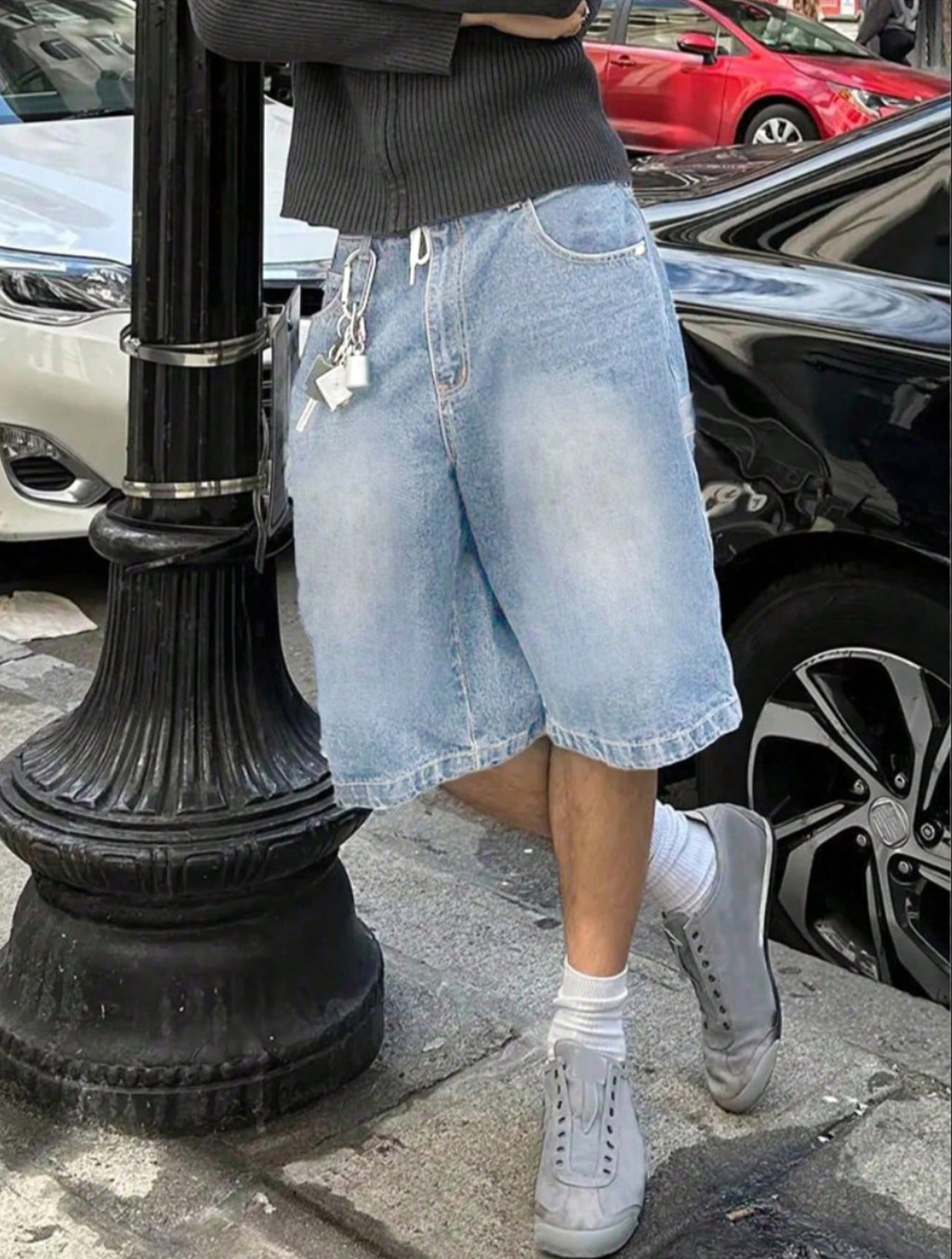 Baggy Denim Jorts