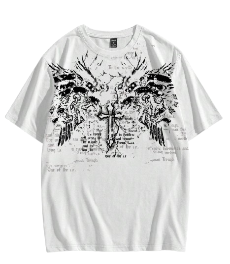 Grunge style t-shirt