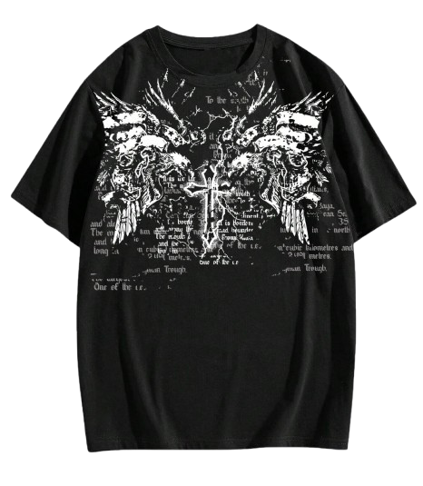 Grunge style t-shirt