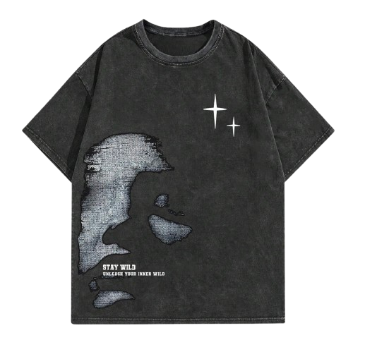 Distorted Face Y2k t-shirt