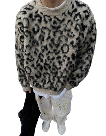 Leopard Print Sweater