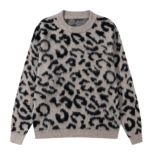 Leopard Print Sweater