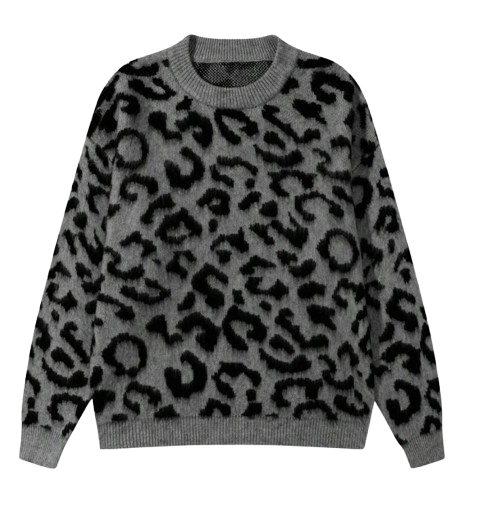 Leopard Print Sweater