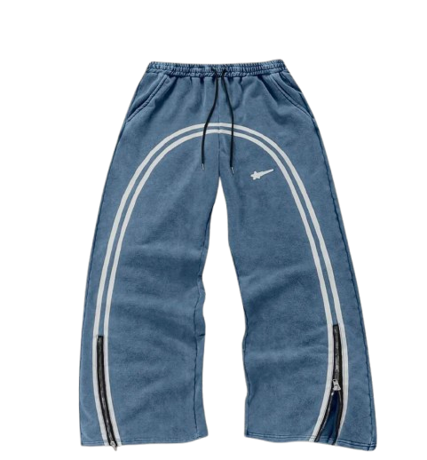 Stripe Baggy Sweats
