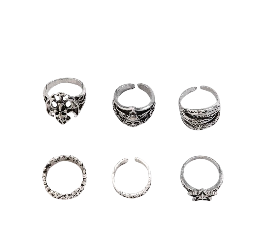 Gothic Ring Set