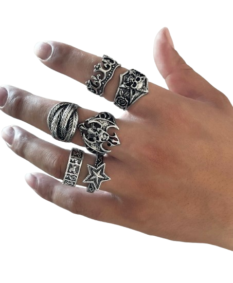 Gothic Ring Set